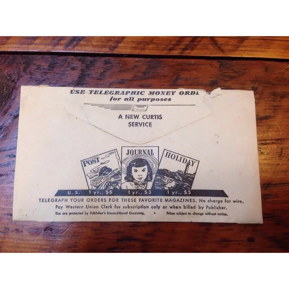 Lot 3 1948 Western Union Telegrams Luray Axton Virginia Harold Margaret Fitch
